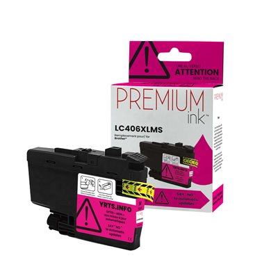 NCBRLC406XLM Compatible Premium Ink Pigment Magenta 5K