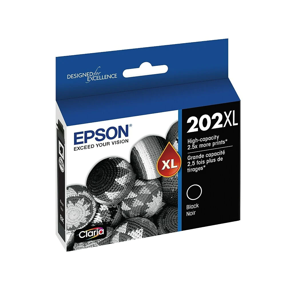 Epson T202XL DuraBrite Ultra High Capacity Ink Cartridge, Black (T202XL120-S) T202XL120