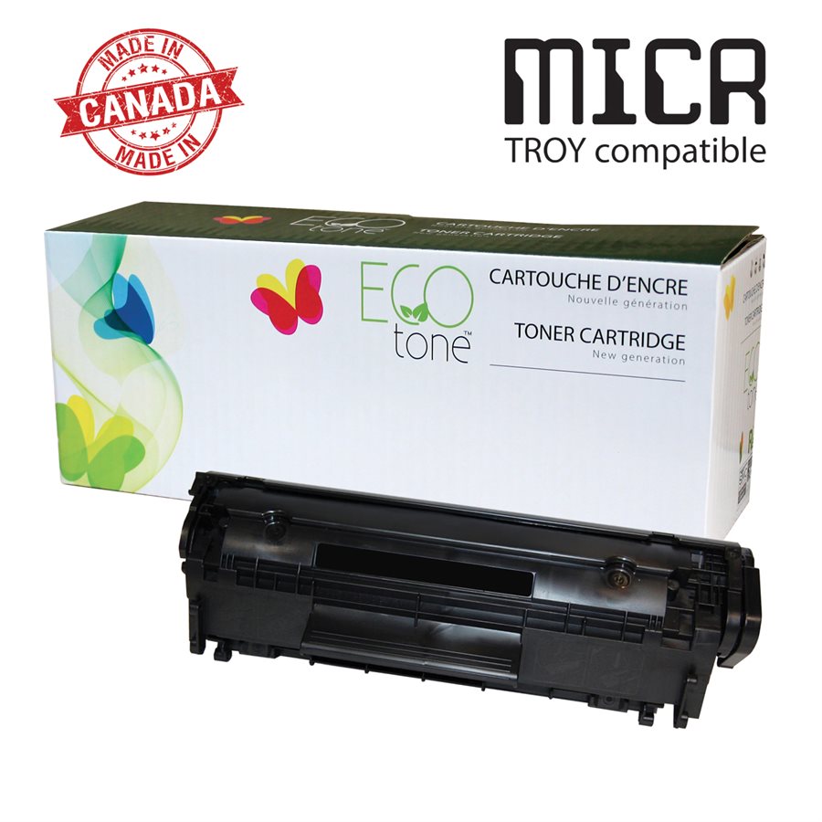 IMPERIAL BRAND Compatible toner cartridge for HP Q2612A MICR LASER PRINT CARTRIDGE 2,000 PAGES  IMPQ2612ARM