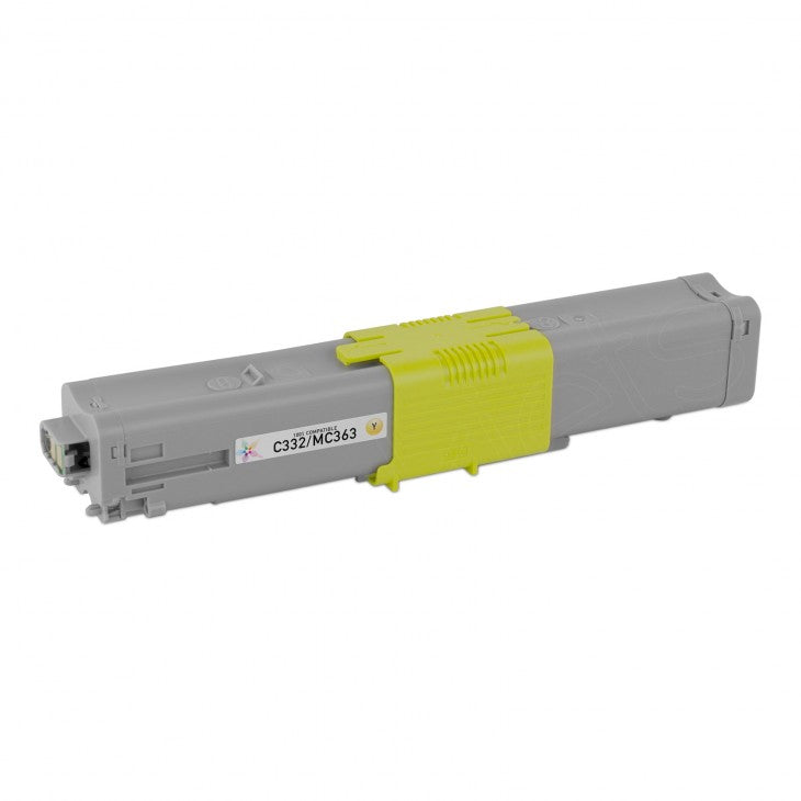 46508701 IMPERIAL BRAND OKIDATA C332DN, MC363DN YELLOW TONER 3,000 PAGES  46508701G