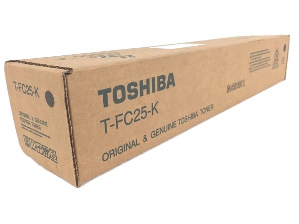 TFC25K Toshiba T-FC25-K Original Laser Toner Cartridge - Black - 1 Pack