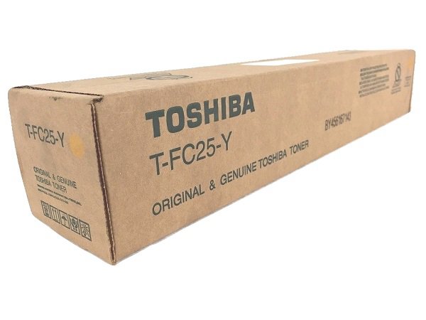 TFC25Y Toshiba TFC25Y Original Laser Toner Cartridge - Yellow Pack