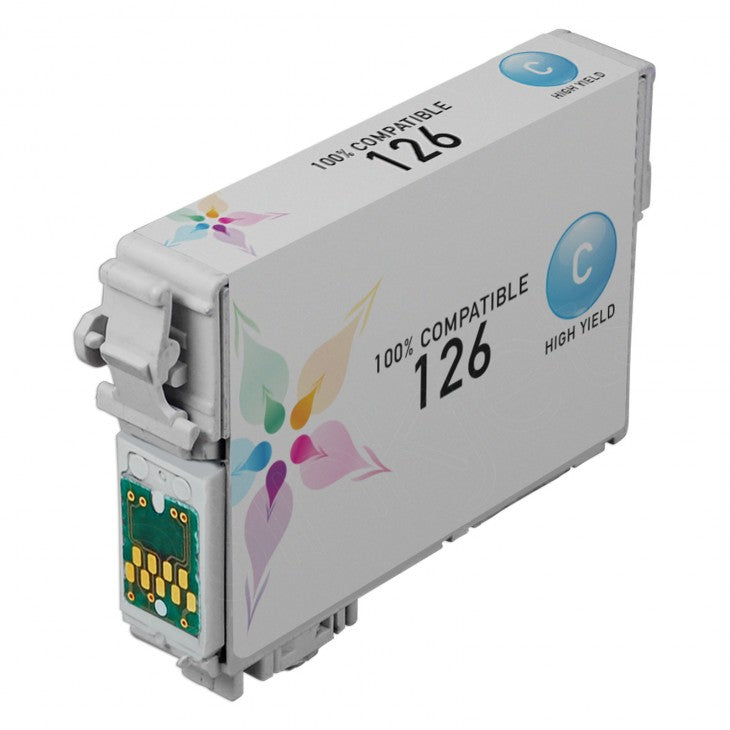 T126220 IMPERIAL BRAND EPSON 126 HIGH CAPACITY CYAN INKJET CRTG  T126220G