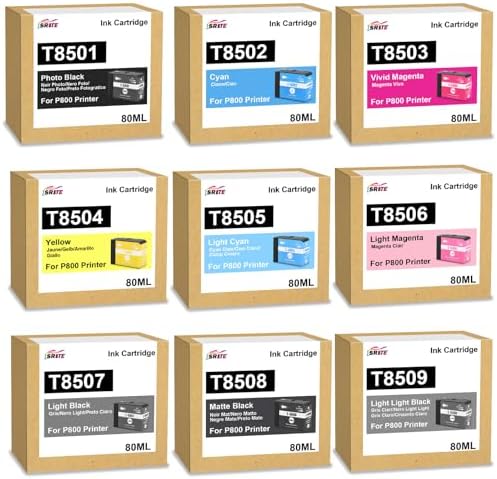 T850400 EPSON ULTRACHROME HD YELLOW INK 80ML/SURECOLOR P800