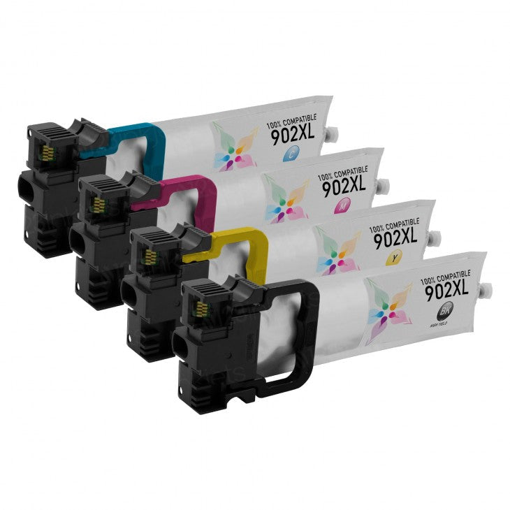 T902XL SET IMPERIAL BRAND Epson 902XL Cartridges for Epson T902XL: T902XL120, T902XL220, T902XL320, T902XL420  T902XLSET