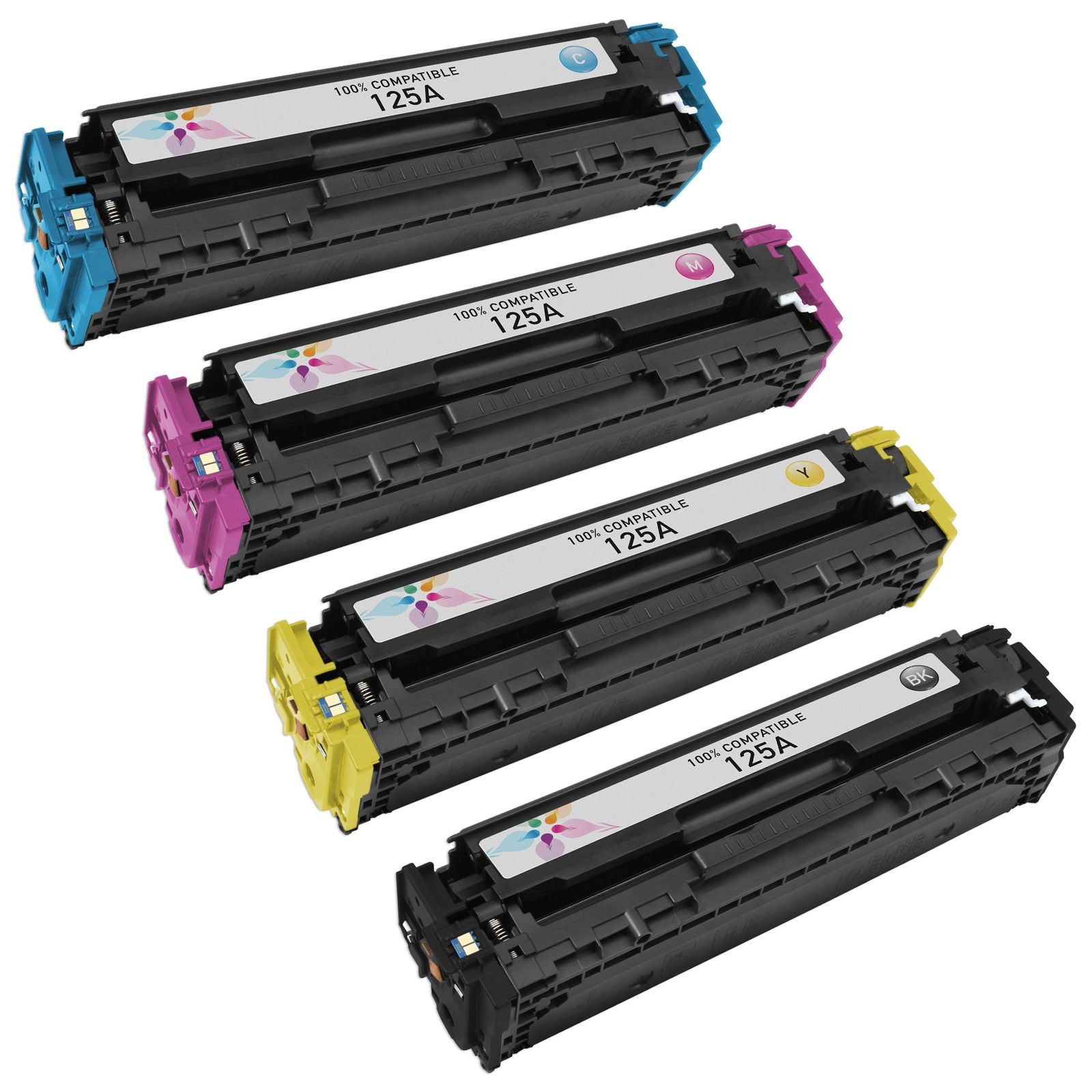 IMPERIAL BRAND Compatible toner cartridge for HP 125A MULTIPACK BJ,C,M,Y LASER TONER 2200 PAGES