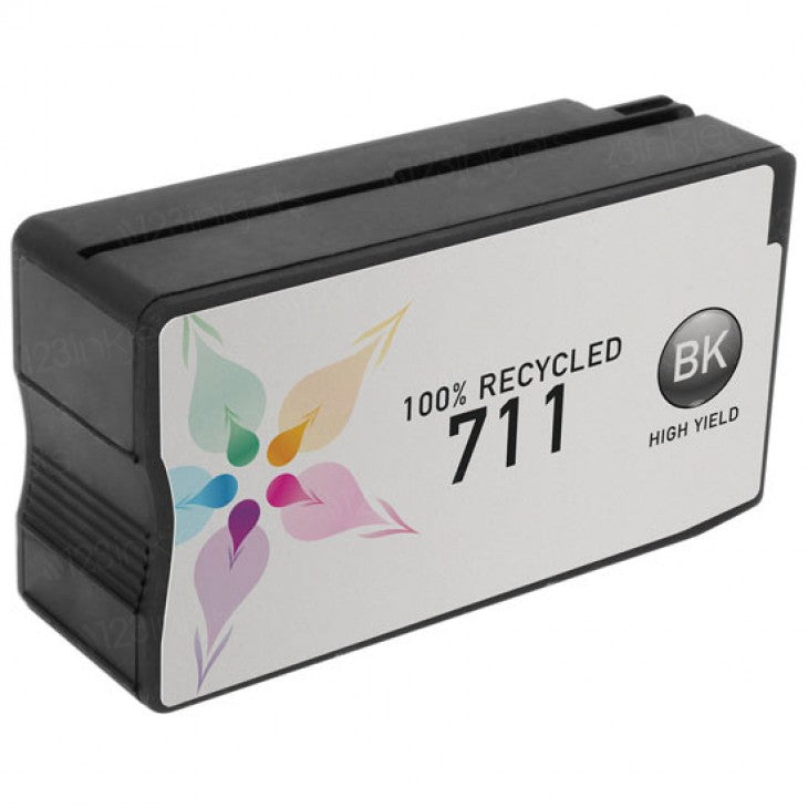 IMPERIAL BRAND Compatible ink cartridge for Hewlett Packard CZ133A (HP 711) High Yield Black Ink Cartridge