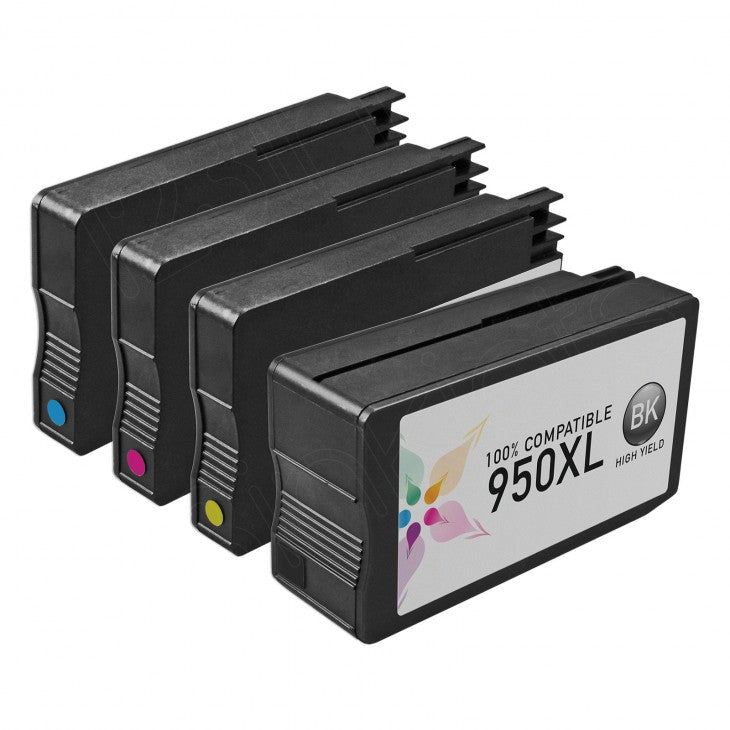 IMPERIAL BRAND Compatible for HP 950XL, 951 XL 4 PACK