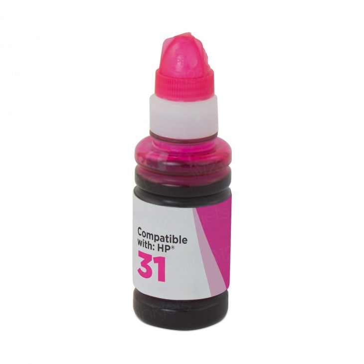 IMPERIAL BRAND Magenta Ink Bottle compatible with HP 1VU27AN (HP 31) 70ml