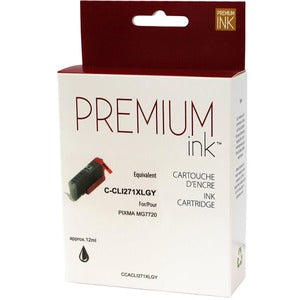 CCACLI271XLGY Premium Ink Ink Cartridge - Alternative for Canon CLI-271XLGY - Gray