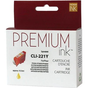 CCACLI221Y Premium Ink Ink Cartridge - Alternative for Canon - Yellow