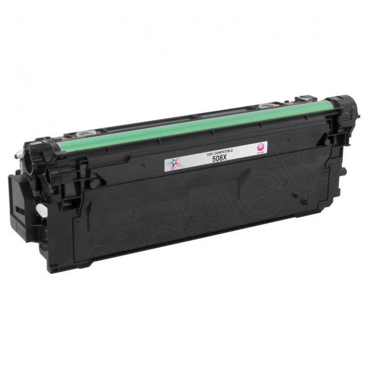 IMPERIAL BRAND Compatible toner cartridge for HP MAGENTA 508X LASER TONER 9,500 PAGES