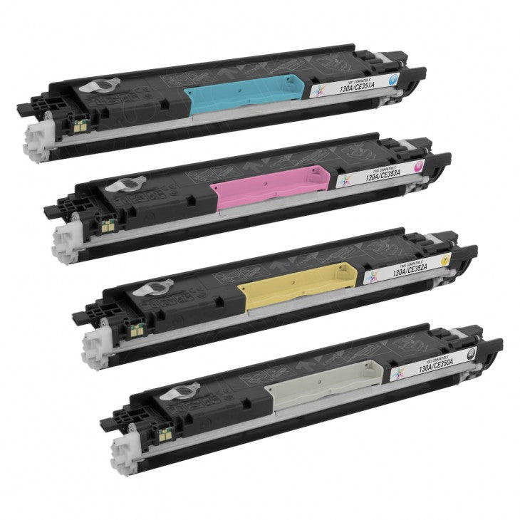 IMPERIAL BRAND Compatible toner cartridge for HP 130A MULTI-PACK BK,C,M,Y TONER 1,000 PAGES