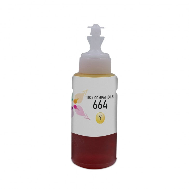 T664 YELLOW IMPERIAL BRAND EPSON T664420 ULTRA HY 70ML INK BOTTLE