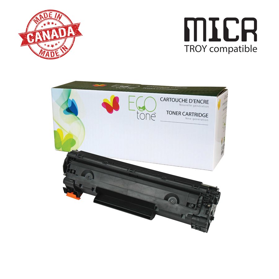 IMPERIAL BRAND Compatible toner cartridge for HP 36A MICR  LASER TONER FOR CHEQUE PRINTING  2,000 PAGES