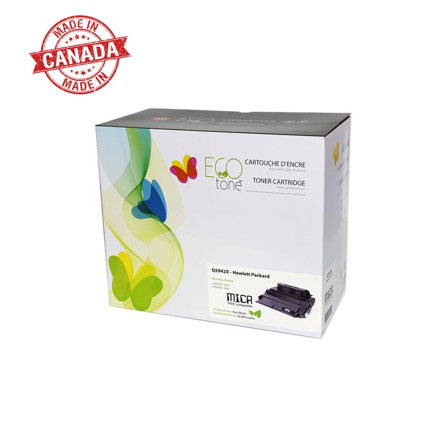 IMPERIAL BRAND Compatible toner cartridge for HP 42X HIGH YEILD MICR 20,000 PAGES FOR CHEQUE PRINTING