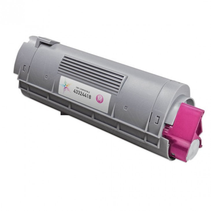 IMPERIAL BRAND Compatible Okidata 43324418 'Type C8' Magenta Laser Toner Cartridge (5K Page Yield)