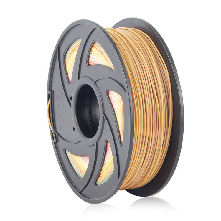 IMPERIAL BRAND PLA+ RAINBOW 3D Printer Filament 1.75mm 1KG Spool Filament for 3D Printing, Dimensional Accuracy +/- 0.02