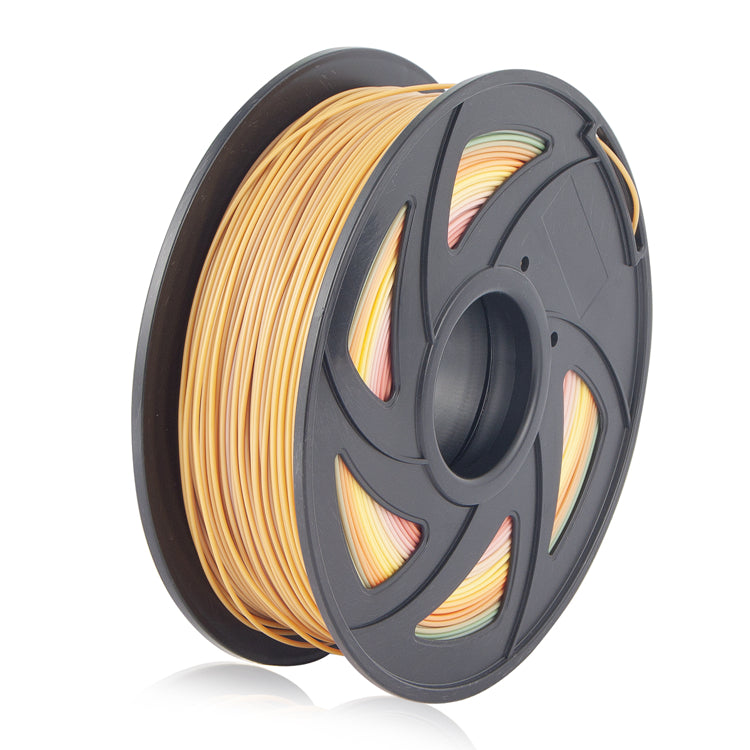 IMPERIAL BRAND PLA+ RAINBOW 3D Printer Filament 1.75mm 1KG Spool Filament for 3D Printing, Dimensional Accuracy +/- 0.02