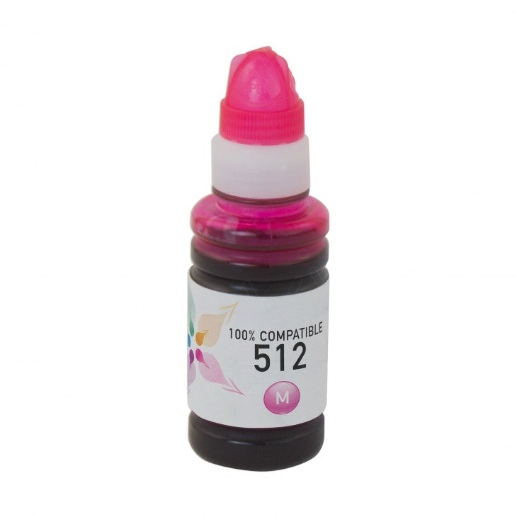 T512 MAGENTA IMPERIAL BRAND Compatible Epson T512320-S Magenta Ink Bottle