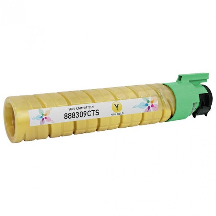 888309 IMPERIAL BRAND Compatible Ricoh 888309 (Type 145) High Yield Yellow Laser Toner Cartridge